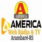 Logo da rádio Rádio América Web Fm ao vivo online