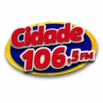 Logo da rádio Rádio Cidade 106.5 FM ao vivo online