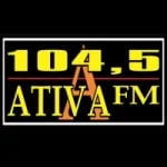 Logo da rádio Rádio Ativa 104.5 FM ao vivo online
