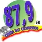 Logo da rádio Rádio Cidade das Cachoeiras 87.9 FM ao vivo online
