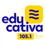 Logo da rádio Rádio Educativa 105.1 FM ao vivo online