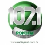 Logo da rádio Rádio Povo 107.1 FM ao vivo online