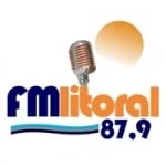 Logo da rádio Rádio Litoral 87.9 FM ao vivo online