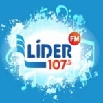 Logo da rádio Rádio Líder 107.5 FM ao vivo online