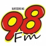Logo da rádio Rádio Cidade 98.7 FM ao vivo online