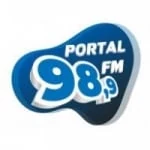 Logo da rádio Rádio Portal 98.9 FM ao vivo online