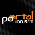 Logo da rádio Rádio Portal 100.5 FM ao vivo online