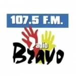 Logo da rádio Radio Bravo 107.5 FM ao vivo online
