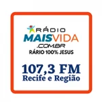 Logo da rádio Rede Rádio Mais Vida 107.3 FM ao vivo online