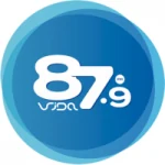 Logo da rádio Rádio Vida 87.9 FM ao vivo online