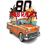 Logo da rádio 80 Web Rádio ao vivo online
