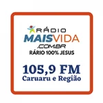 Logo da rádio Rede Rádio Mais Vida 105.9 FM ao vivo online