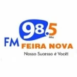Logo da rádio FM Feira Nova ao vivo online