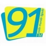 Logo da rádio Rádio 91 FM ao vivo online