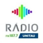 Logo da rádio Rádio Unitau 107.7 FM ao vivo online