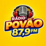Logo da rádio Rádio Povão 87.9 FM ao vivo online