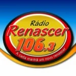 Logo da rádio Rádio Renascer 106.3 FM ao vivo online