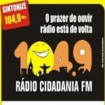 Logo da rádio Rádio Cidadania 104.9 FM ao vivo online