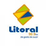 Logo da rádio Rádio Litoral 90.9 FM ao vivo online