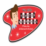 Logo da rádio Topetes e Brilhantina Web Rádio ao vivo online