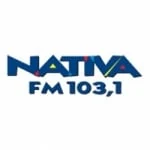 Logo da rádio Rádio Nativa 103.1 FM ao vivo online
