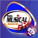 Logo da rádio Rádio Musical 87.9 FM ao vivo online