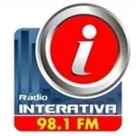 Logo da rádio Rádio Interativa 98.1 FM ao vivo online