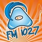 Logo da rádio Radio Atlántida 102.7 FM ao vivo online