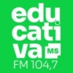 Logo da rádio Rádio Educativa 104.7 FM ao vivo online