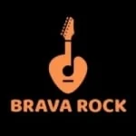 Logo da rádio Brava Rock ao vivo online