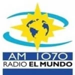 Logo da rádio Radio El Mundo 1070 AM ao vivo online