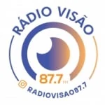 Logo da rádio Rádio Visão 87.7 FM ao vivo online