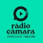Logo da rádio Rádio Câmara Joinville 102.3 FM ao vivo online