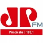 Logo da rádio Rádio Jovem Pan 103.1 FM ao vivo online