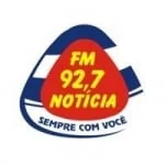 Logo da rádio Rádio Notícia 92.7 FM ao vivo online