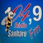 Logo da rádio Rádio Sanharó 104.9 FM ao vivo online