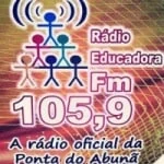 Logo da rádio Rádio Educadora 105.9 FM ao vivo online