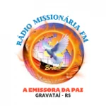 Logo da rádio Rádio Missionária FM ao vivo online