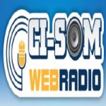 Logo da rádio Ci-Som Web Rádio ao vivo online