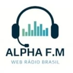 Logo da rádio Alpha FM Web Brasil ao vivo online