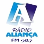 Logo da rádio Rádio Aliança 98.7 FM ao vivo online