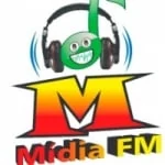Logo da rádio Mídia FM ao vivo online