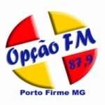 Logo da rádio Rádio Opção 87.9 FM ao vivo online