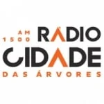 Logo da rádio Rádio Cidade das Árvores 102.7 FM ao vivo online