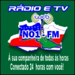 Logo da rádio Rádio e Tv WEB NO1FM ao vivo online