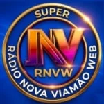 Logo da rádio Super RNVW Rádio Nova Viamão Web de Viamão RGS ao vivo online