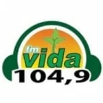 Logo da rádio Rádio Vida 104.9 FM ao vivo online