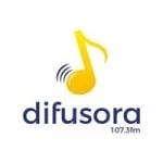 Logo da rádio Rádio Difusora 107.3 FM ao vivo online