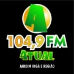 Logo da rádio Rádio Atual 104.9 FM ao vivo online