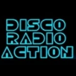 Logo da rádio Disco Radio Action ao vivo online